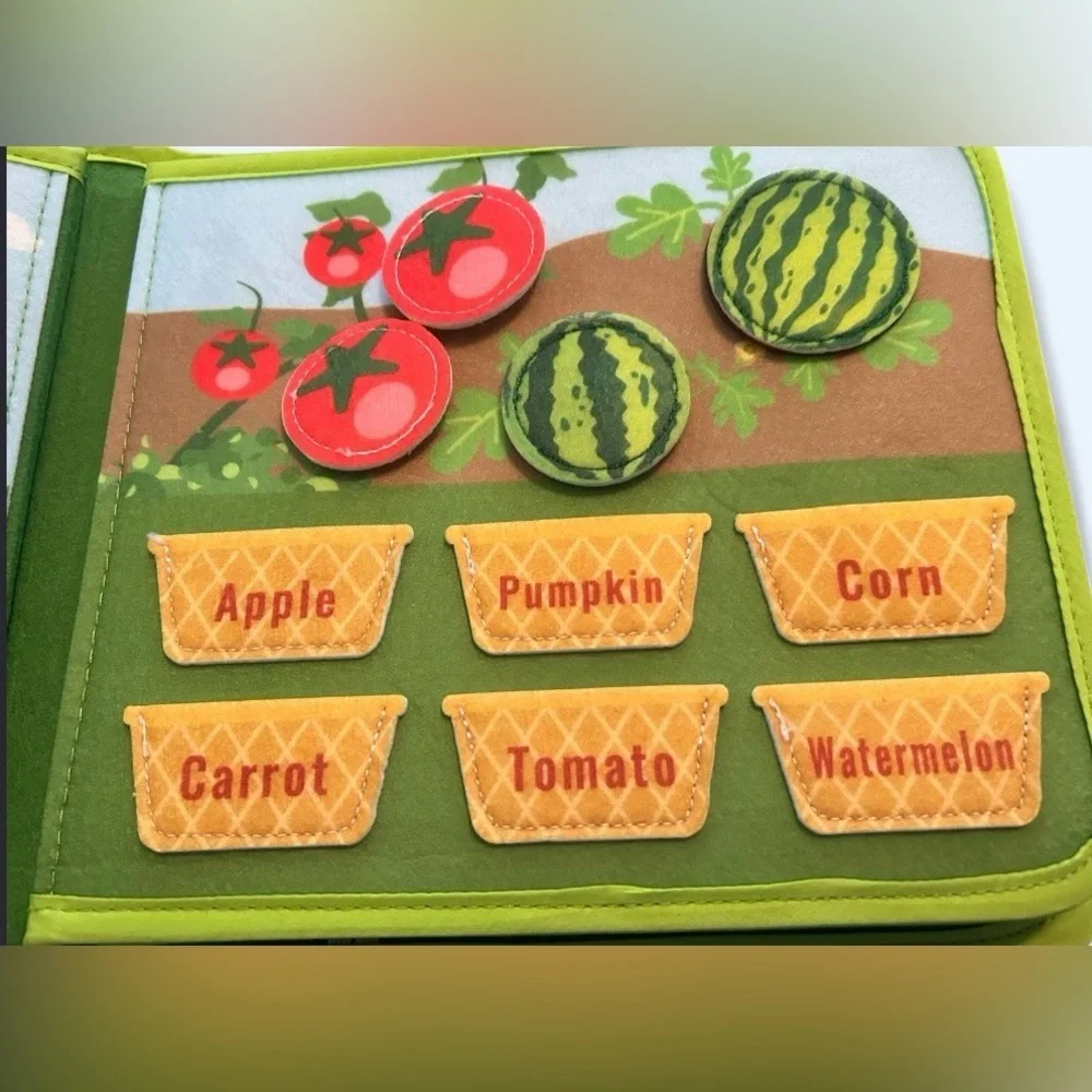 Goliyean Montessori Busy Board Book - My First Farm - NEW - Picture 9 of 13
